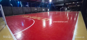 Lapangan Futsal lantai interlock di Pandaan, Jawa Timur.