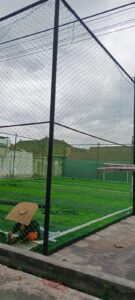 Lapangan mini soccer di Banyuwangi, Jawa Timur, Indonesia